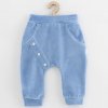Dojčenské semiškové tepláky New Baby Suede clothes modrá, veľ. 68 (4-6m)