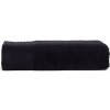 The One Towelling T1 50 Black 50 x 100 cm