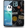Picasee silikónový prehľadný obal pre Motorola Moto G72 - STICKERS x TAGS