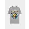 Pac-Man - Stencil Art Men's Short Sleeved T-shirt Velikost: XL, Barva: Black
