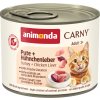 animonda Carny Adult 6 x 200 g - morčacie a kuracia pečeň