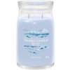 Yankee Candle Ocean Air votivní svíčka ve skle 3 x 37 g