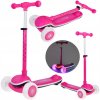 Balansná kolobežka SCOOTER 3-kolesová FAREBNÉ SVETIELKA a HUDBA SP0812