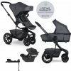 EASYWALKER Kočík kombinovaný Harvey⁵ Premium 2v1 Mineral Grey LITE AIR + CYBEX Aton B2 i-Size