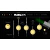 KORDA Zarážka Floss Caps Clear (transparentné) 20ks
