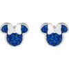 Detské náušnice Disney Minnie Mouse oceľ E600177RBL-B.SK