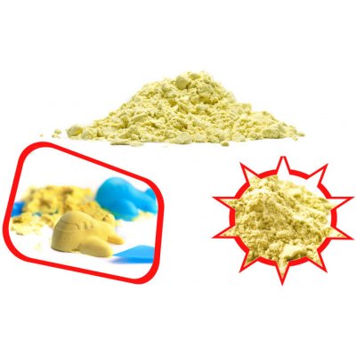 PlaySand magický tekutý piesok žltá 1 kg