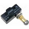 Mikrospínač s kolieskom 15A/250V