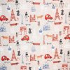 Dekoračná látka s psíkmi 1 m