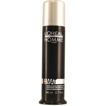 L'Oréal pasta na vlasy modelačná Homme Mat 80 ml