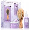 Kokoso Baby Sensitive Scalp Set Kokoso Baby Kids bio kokosový olej 83 ml + Kokoso Baby Happy Scalp Cream krém pre deti na šupiny vo vlasoch 25 ml + kefa na vlasy 1 ks
