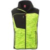 Vesta PAYPER TOUR, žltá Fluo - čierna, 5XL
