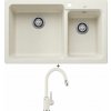 Blanco NAYA 8 biela soft 527130 + Blanco MIDA-S biela soft 526968