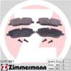 Sada brzdových platničiek kotúčovej brzdy ZIMMERMANN 24191.180.1