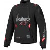 ALPINESTARS bunda HALO PRE DRYSTAR XF čierne/tmavo šedé/červené 2026 - S