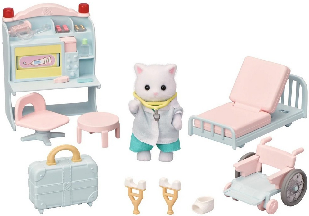 Sylvanian family Sada dedinský lekár