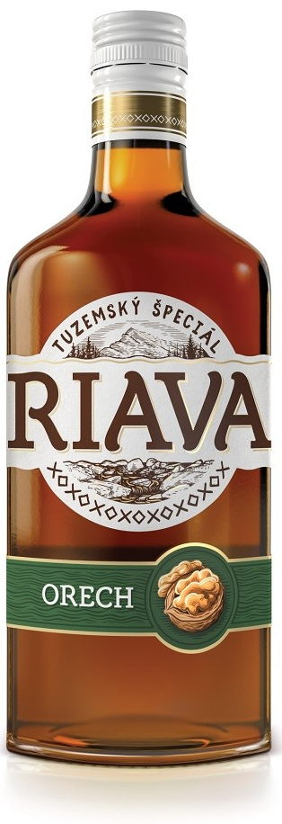 Riava Orech 35% 0,7 l (čistá fľaša)