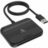 Čítačka eObčianok AKASA AK-CR-14BK External Electronic ID and SmartCard Reader (AK-CR-14BK)
