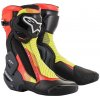Topánky ALPINESTARS SMX Plus V2(čierna/červená fluo/žltá fluo/sivá) 41