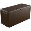 Keter Záhradný box Keter Samoa Rattan Box 270L hnedý