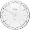 Dizajnové nástenné hodiny 5608 AMS riadené rádiovým signálom 40cm