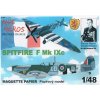 Papierový model - Spitfire F Mk IXc - Clostermann - hrdinové francie