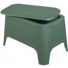 TOOMAX PETRA plastový stůl+box - avokádově zelená