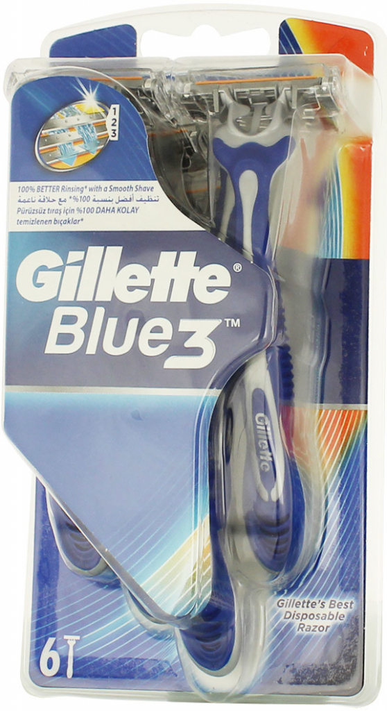Gillette Blue3 Comfort 6 ks