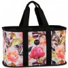 Skladací nákupný košík Punta Easy 46x27x28, 34 L - kvety