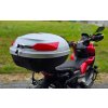 MOTOCYKLOVÝ CENTRÁLNY KUFOR + PLATŇA TopX 51L LYON 2x PRILBA Veľký Plastový