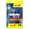 GILLETTE Blue II Comfort 10 + 4 ks