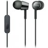 Sony MDR-EX155AP Black Slúchadlá čierna