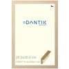 DANTIK rám na obraz 20x30 | KASSETTE dub bělený malá (Sklo Čiré) (Vyrobené s láskou od nás)