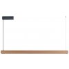 | Immax NEO 07303L - LED stmievateľný luster na lanku MADEIRA 26W/230V Wi-Fi Tuya 122 cm dub | 07303L