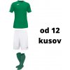 Futbalová sada Joma Academy s krátkym rukávom pre mužstvo, od 12 kusov, zelená / biela počet ks v sade: 20 hráčskych setov