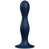 Satisfyer Double Ball-R - model s závažím, silikón, čierny