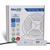 McLED LED páska - sada 4 m, 240 LED/m, CW, 6 W/m, DC 24V, 520 lm/m, CRI90, IP67, 10 mm, vodič 3 m ML-126.032.90.S04001