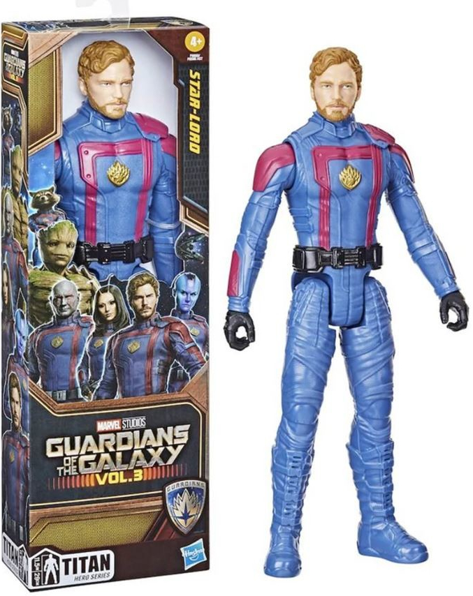 Hasbro Marvel Guardians of The Galaxy Volume 3: Titan Hero Series Star-Lord figurka 30cm