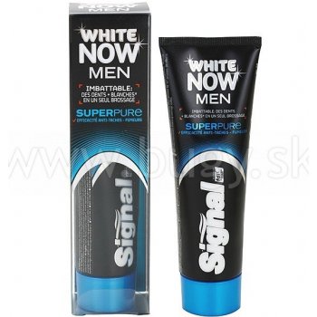 Signal White now Men Super pure zubná pasta 75 ml