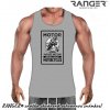 Pánske tielko RANGER® - motív Motorkári 01r Svetlošedá 4XL