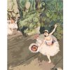 Zuty – Maľovanie Podľa Čísel – Tanečnica S Kyticou Kvetov (Edgar Degas), 80 × 100 cm, Plátno + Rám 8596530099871