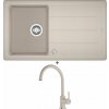 Franke BFG 611-86 sahara s excentrom + Franke FC 6018.082 LINA sahara