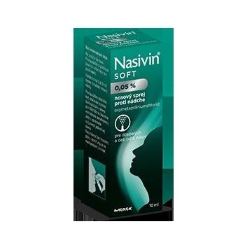 Nasivin Soft 0,05% aer.nao.1 x 10 ml