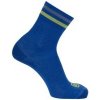 Ponožky SALOMON Sonic Quarter Palace Blue/Evening L (42/44)