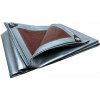 Ekspand krycia plachta 210g/m² 2x3 m strieborná/hnedá