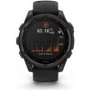 Garmin - fenix 8 Solar Sapphire - 47 mm - Carbon Gray DLC Titanium with Black | Pebble Gray Silicone Band, EU