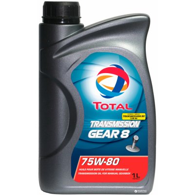 Total Transmission Gear 8 75W-80 1 l