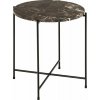 Okrúhly odkladací stolík s mramorovou doskou ø 42 cm Avila – Actona