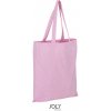 SOĽS Recyklovaná nákupná taška SL03829 Heather pink 38 x 42 cm