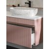 COMAD - Skrinka pod umývadlo 80cm 1 szuflada ICONIC ROSE 5907611656242